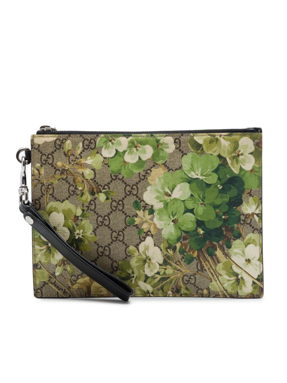 Gucci Gg Supreme Blooms Clutch Pre- #362217G46B